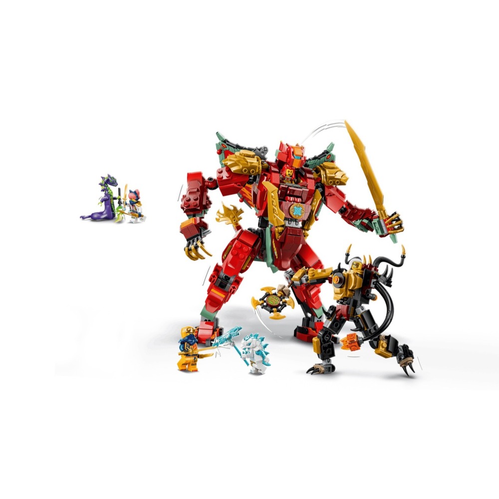 [Home&Brick] LEGO 71868 野火的變形猛龍機械人-細節圖6