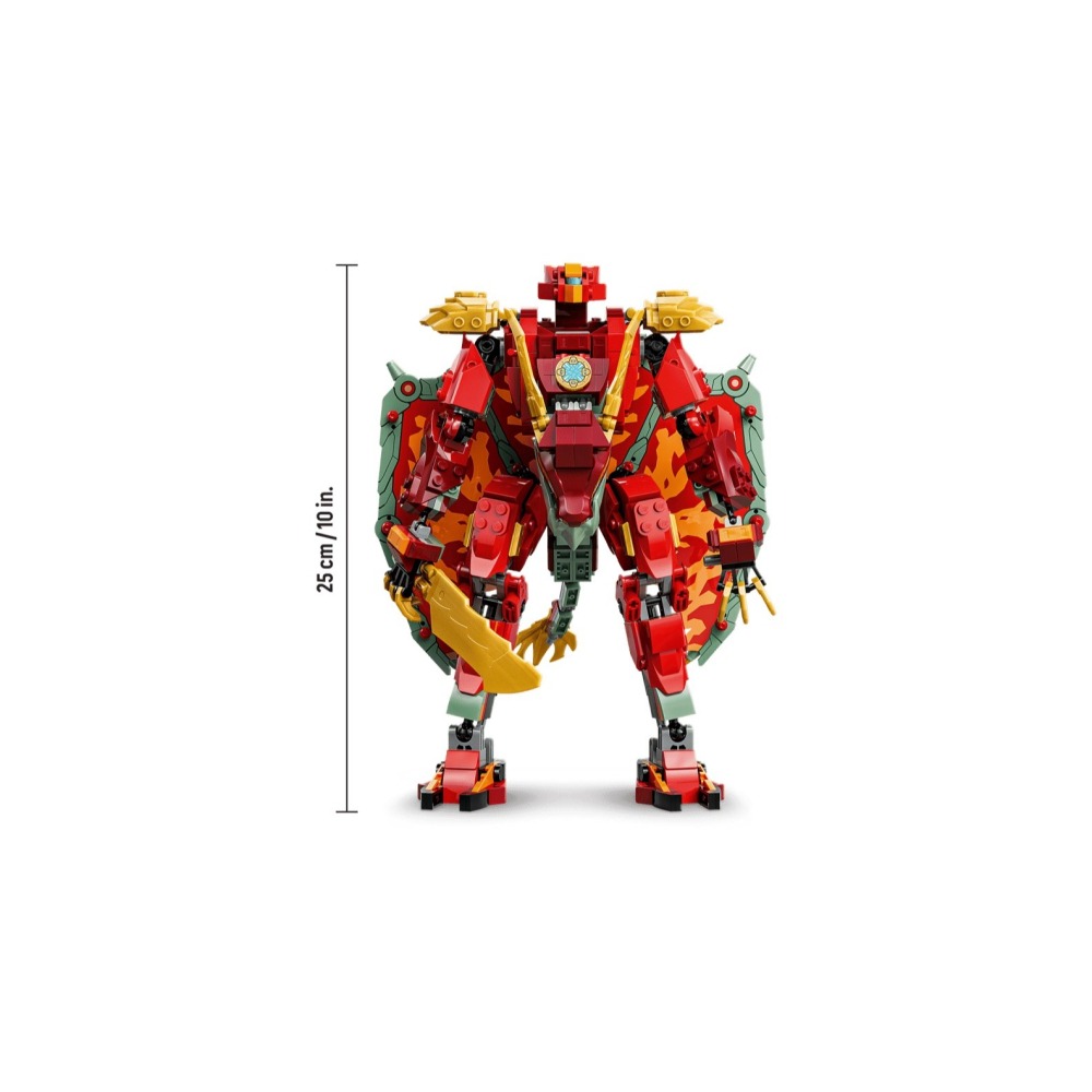 [Home&Brick] LEGO 71868 野火的變形猛龍機械人-細節圖7