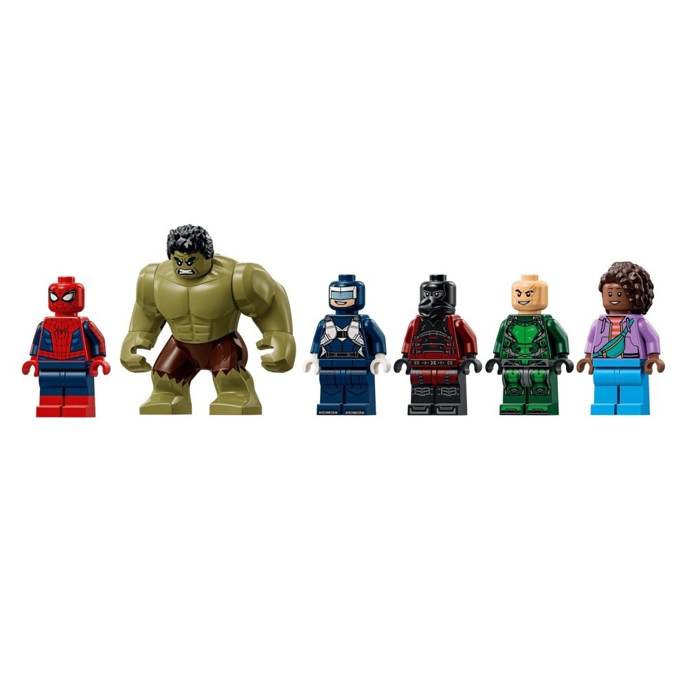[Home&Brick] LEGO 76350 蜘蛛人和綠巨人浩克的精采激戰-細節圖6