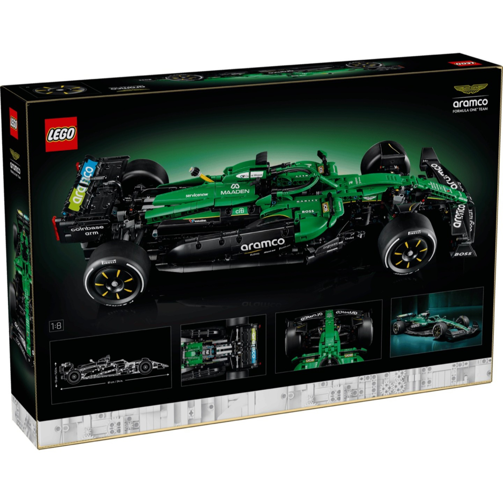 [Home&Brick] LEGO 42240 Aston Martin Aramco AMR25 F1® Car-細節圖2