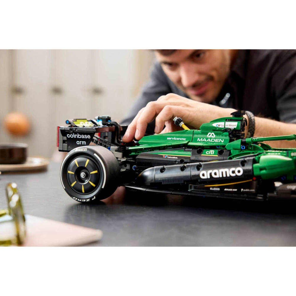 [Home&Brick] LEGO 42240 Aston Martin Aramco AMR25 F1® Car-細節圖7
