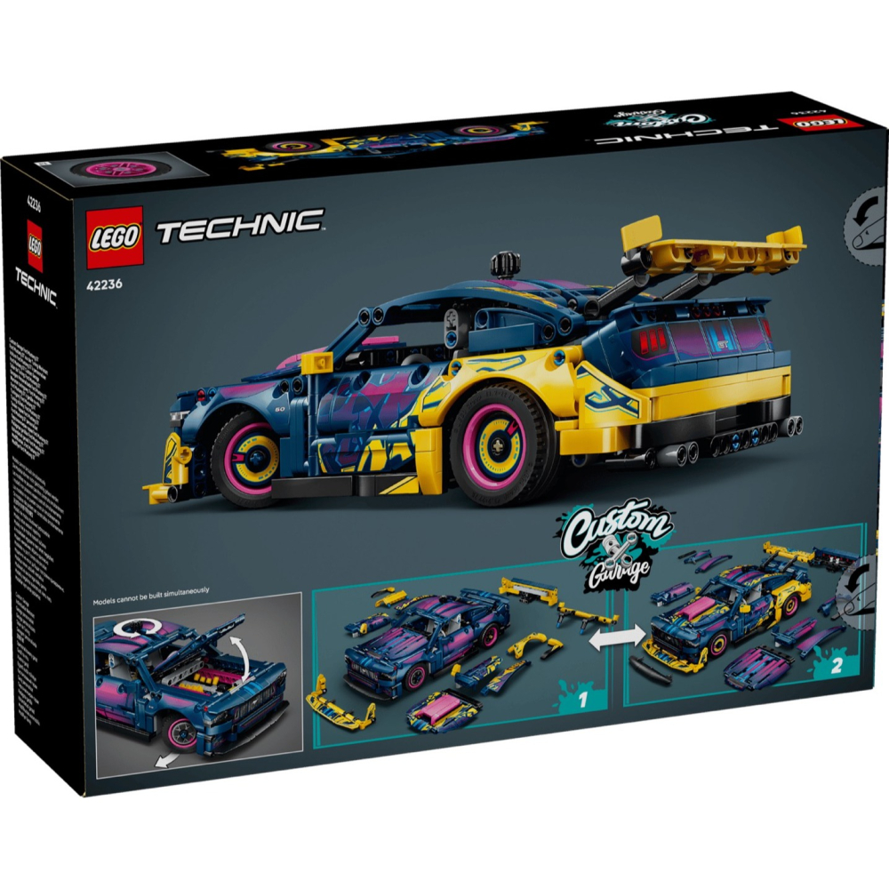 [Home&Brick] LEGO 42236 客製化改裝廠 Ford Mustang GT 汽車-細節圖2