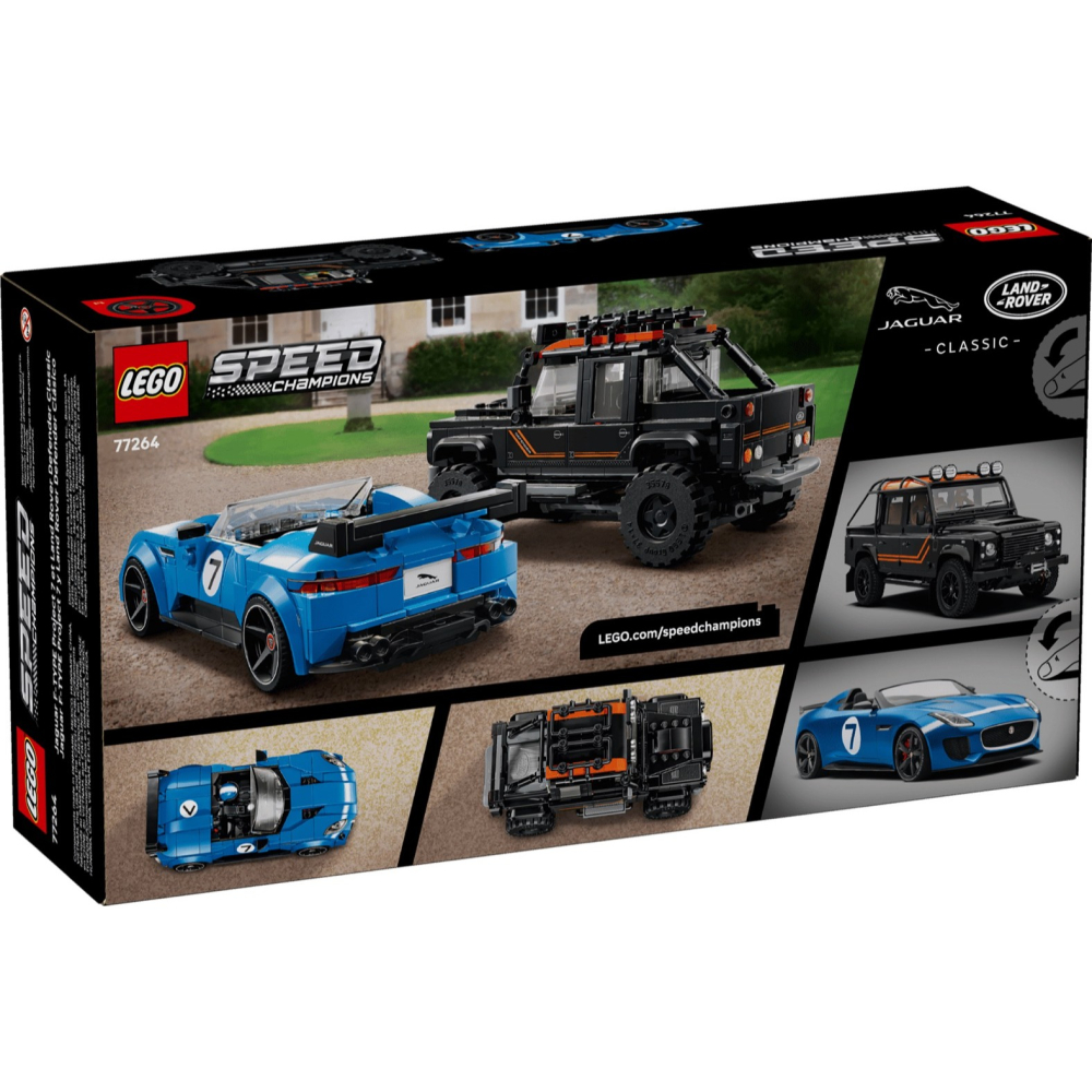 [Home&Brick] LEGO 77264 Jaguar Project 7 和 Land Rover Defend-細節圖2