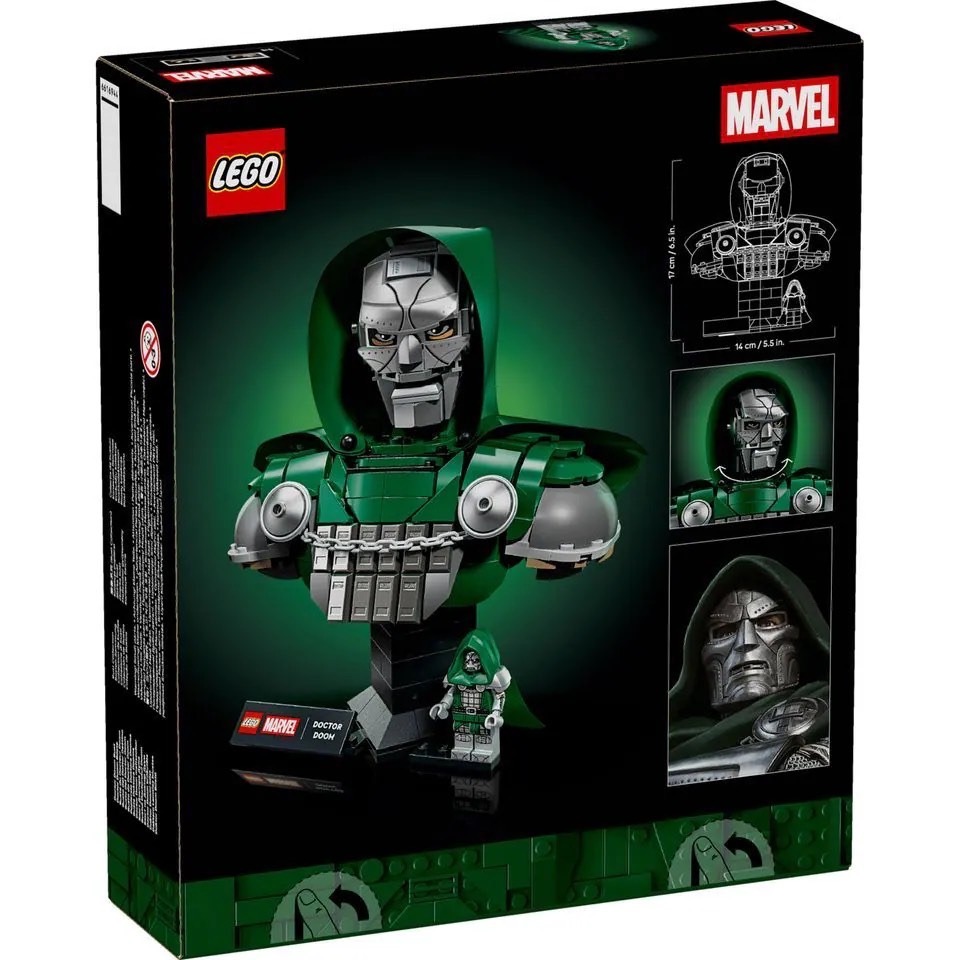 [Home&Brick] LEGO 76345 末日博士胸像-細節圖2