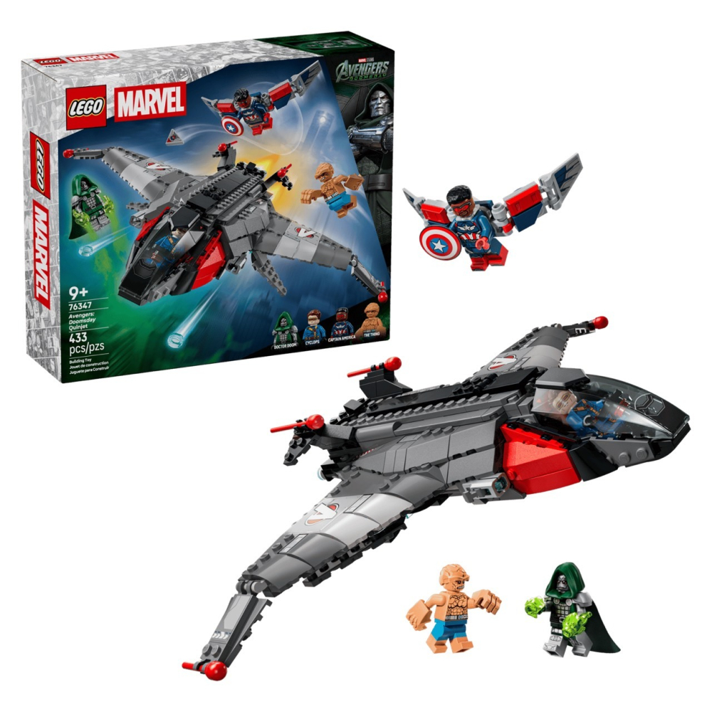 [Home&Brick] LEGO 76347 《復仇者聯盟：末日崛起》昆式戰機