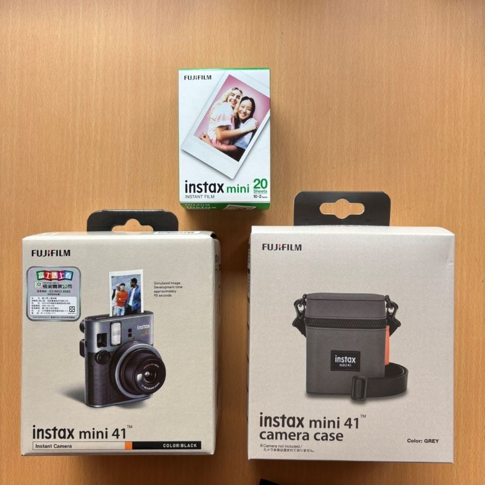 FUJIFILM instax mini 41 拍立得 復古時尚 自動曝光 mini41 總代理恆昶公司貨保固一年-規格圖11