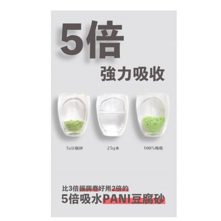韓國 PANI 豆腐砂 7L 天然豆腐砂 豆腐貓砂  批發 零售  團購   4包  宅配一箱 熱銷商品-細節圖6