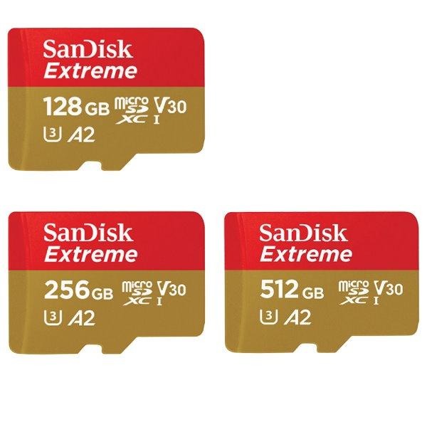 SanDisk Extreme 128G 256G 512G microSDXC 記憶卡 A2 U3 190MB 公司貨-細節圖2