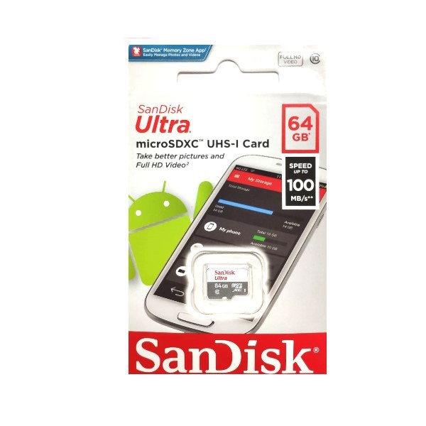 SanDisk Ultra micro SDXC UHS-I 64G 100mb  總代理增你強公司貨-細節圖2