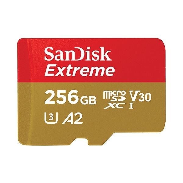 Sandisk Extreme microSD UHS-I 256G  190MB/s 記憶卡 增你強公司貨-細節圖2