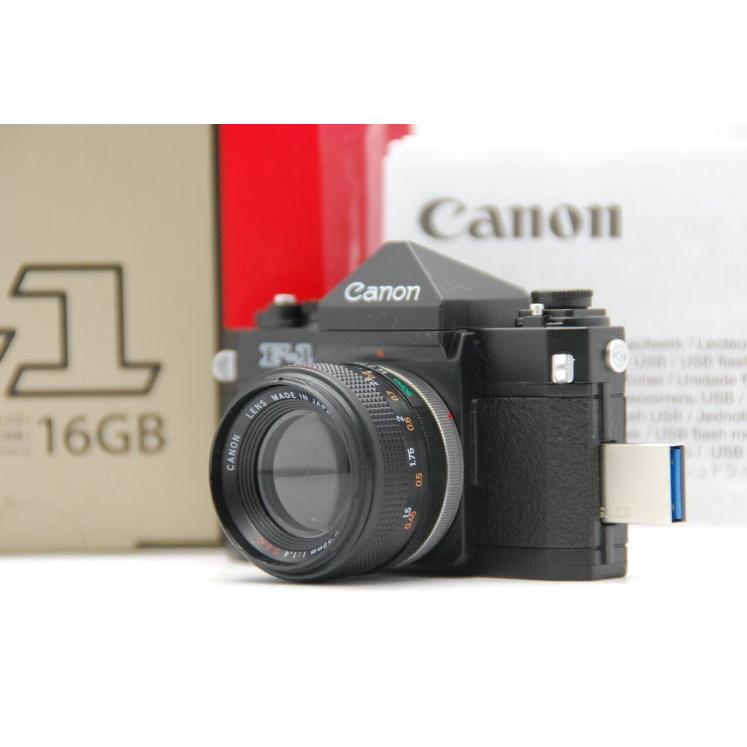 Canon 微型仿真USB 隨身碟 F-1 16GB 精緻逼真設計 採用設計圖複製的微型USB 限定版賠錢出清 全新商品-細節圖2