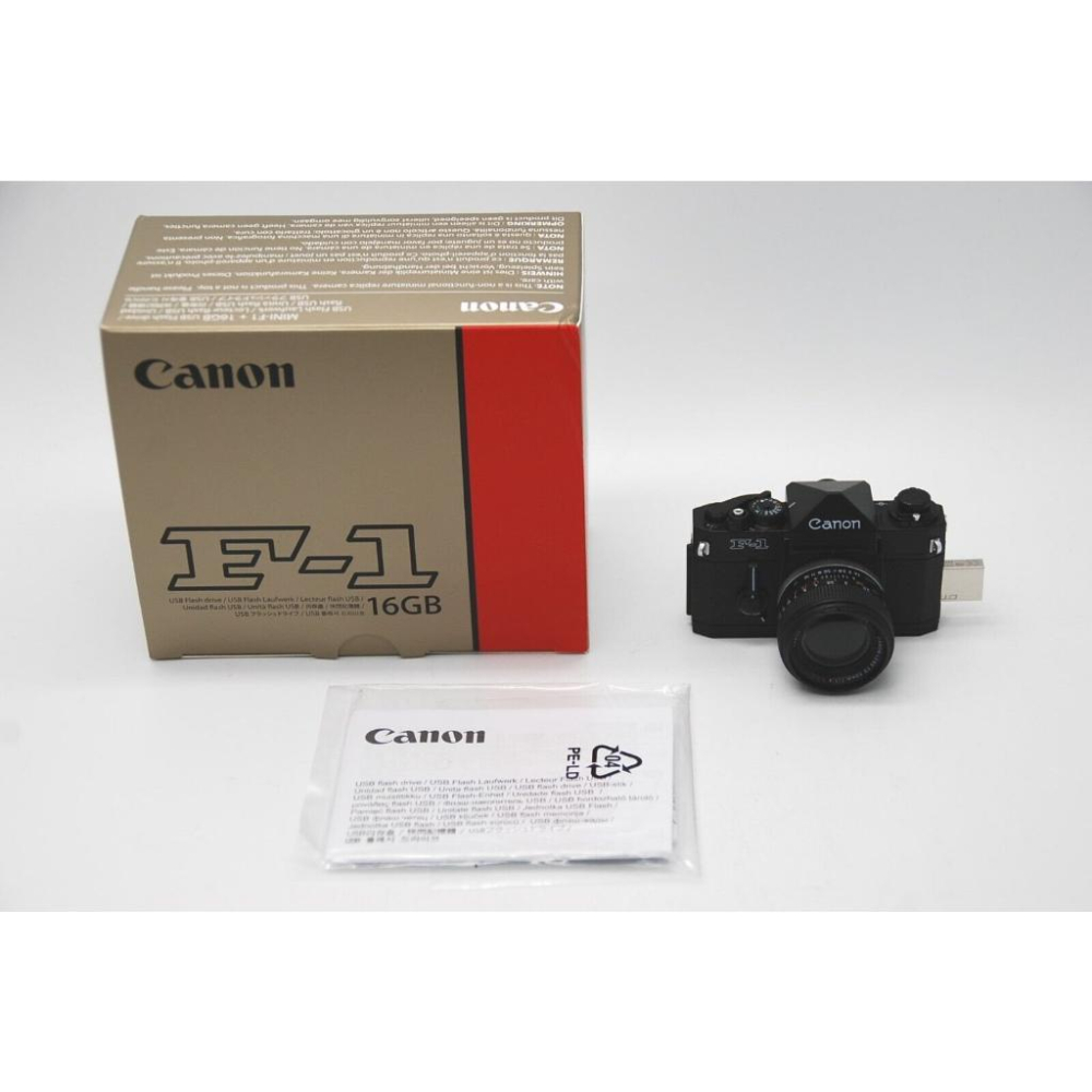 Canon 微型仿真USB 隨身碟 F-1 16GB 精緻逼真設計 採用設計圖複製的微型USB 限定版賠錢出清 全新商品-細節圖6