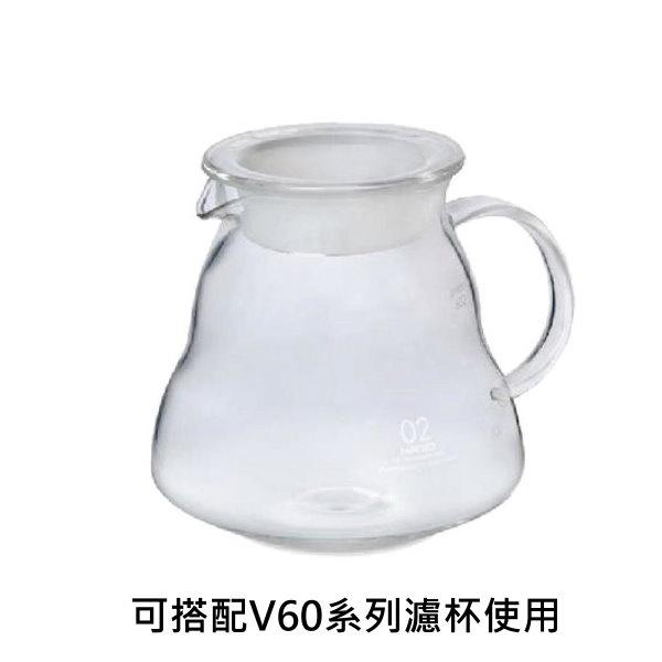 HARIO V60雲朵咖啡壺 600ml  XGS-60TW 雲朵狀波浪瓶身 2-5杯 可搭配V60系列濾杯使用-細節圖3