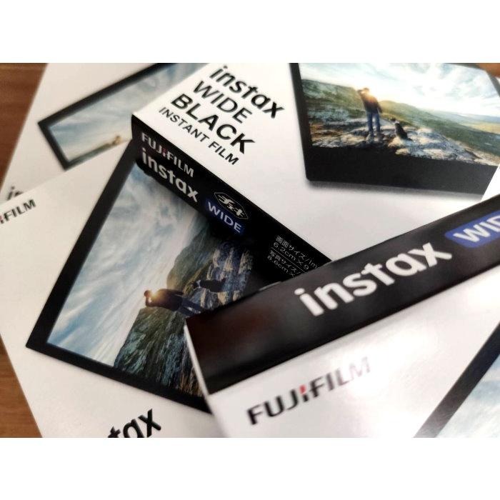 Fujifilm 富士 Instax Wide BLACK 黑邊寬幅底片 黑色邊框 拍立得底片 底片 菲林-細節圖3