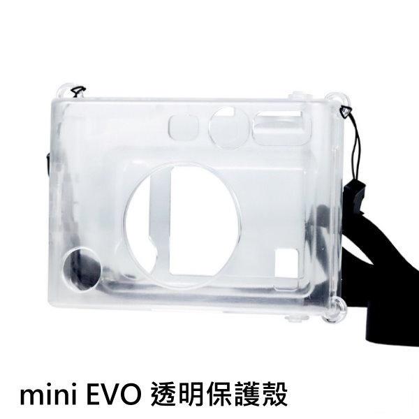 instax mini EVO 專用 復古皮套 仿古皮套 透明殼 水晶殼 保護殼 拍立得皮套 橫式皮套 皮套 黑色 棕色-細節圖7