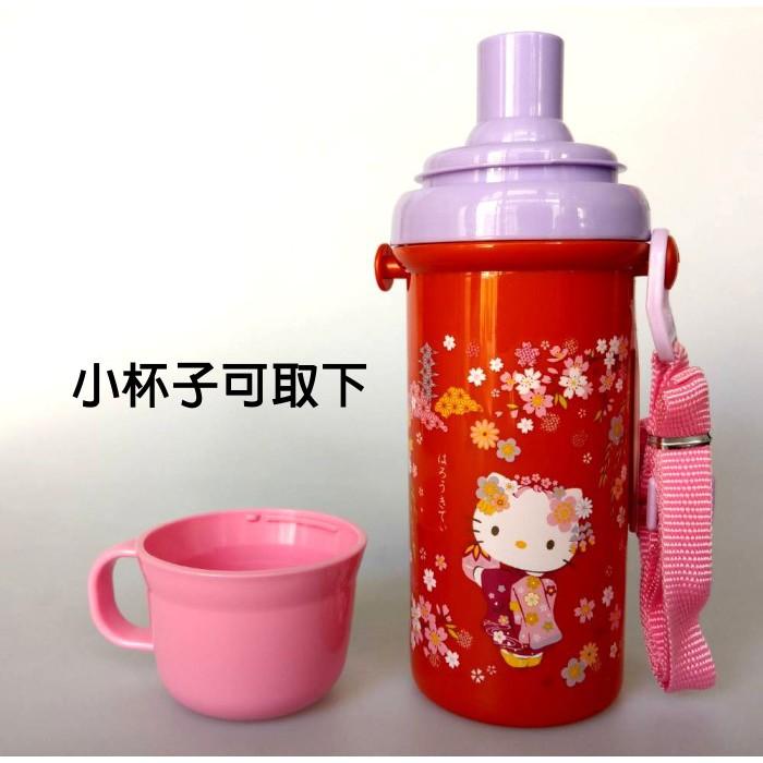 Hello Kitty 日本正版 KITTY 凱蒂貓 隨身型水壺 480ml PSB5KD 日本限定 日本製 周年慶特價-細節圖2