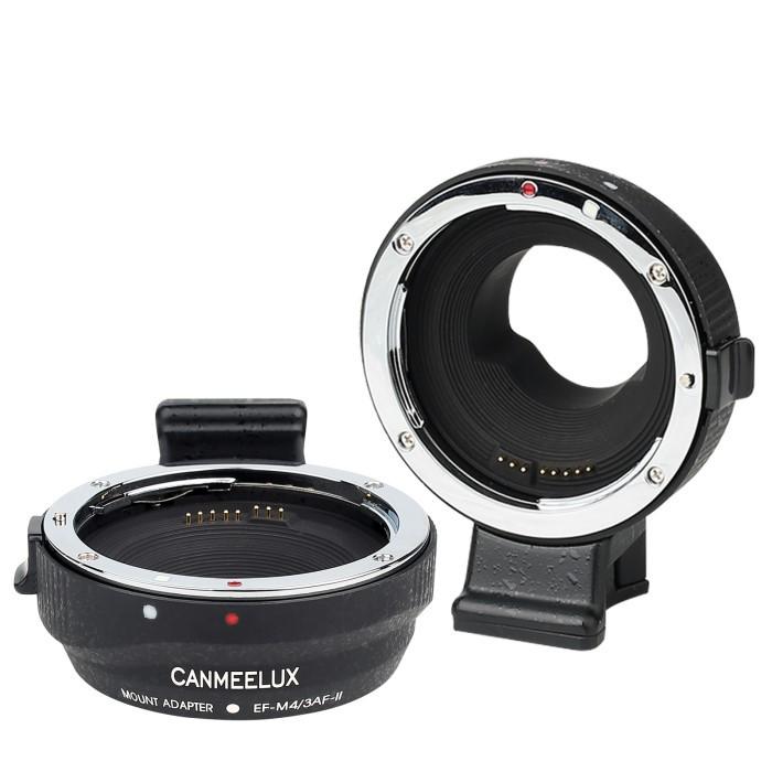 CANMEELUX  EF-M4/3-AF II 鏡頭轉接環 鏡頭接環 轉接圈 自動對焦 EF鏡頭轉富士M4/3系列相機-細節圖2