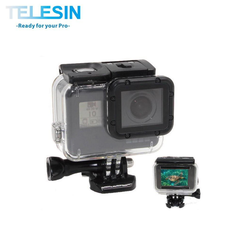 TELESIN 30米防水殼 透明殼 HERO5 HERO6 HERO7 30M防水 類原廠款式-細節圖3