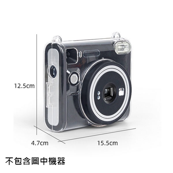 instax SQ40 透明保護殼 透明殼 保護殼 SQ 40 水晶殼 馬上拍 馬上看 防摔 防刮 防撞-細節圖2