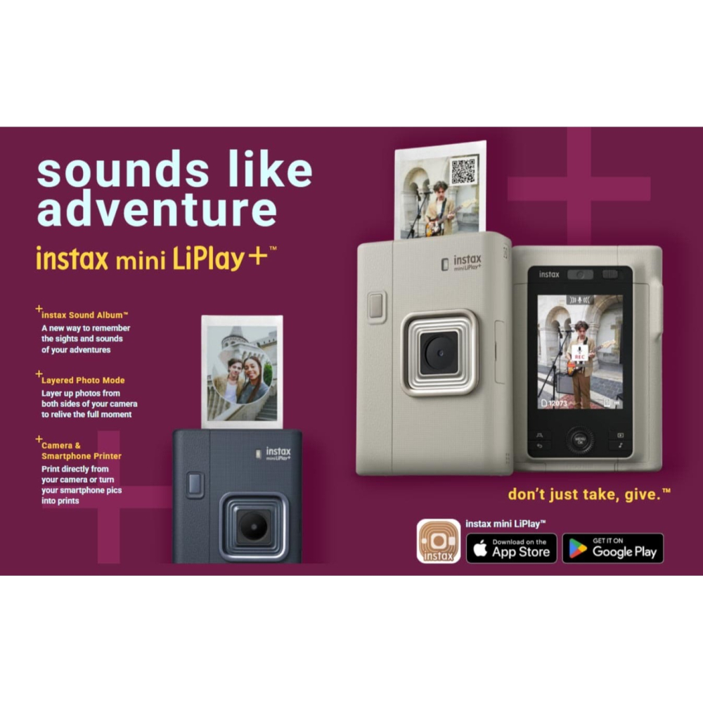 拍立得相機 富士 INSTAX mini  LiPlay+ 相印機 公司貨 紀錄聲音留言-細節圖2