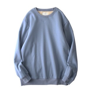 男女秋冬羊羔絨保暖素色衛衣 | 厚實保暖 | 寒冬必備 | 單穿好搭配 | 簡單有型 | 經典款-細節圖3