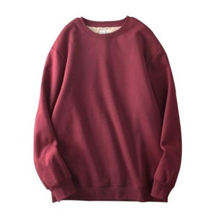 男女秋冬羊羔絨保暖素色衛衣 | 厚實保暖 | 寒冬必備 | 單穿好搭配 | 簡單有型 | 經典款-細節圖4