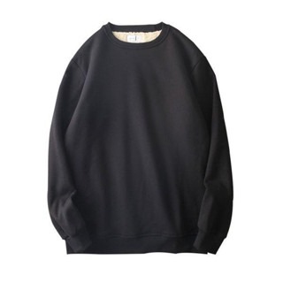 男女秋冬羊羔絨保暖素色衛衣 | 厚實保暖 | 寒冬必備 | 單穿好搭配 | 簡單有型 | 經典款-細節圖6