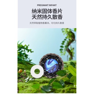 旋轉星球車載香薰 ｜ 香片 ｜ 梵高星空 ｜車用 ｜風扇夾 ｜ 旋轉散香 ｜車載相片 ｜ 植物香氛-細節圖6