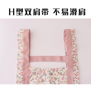 韓式小碎花公主圍裙 ｜ 雙大早口袋 ｜ 美美的廚房好幫手 ｜ 讓你不怕油污好擦洗 ｜ 蕾絲圍裙-細節圖6