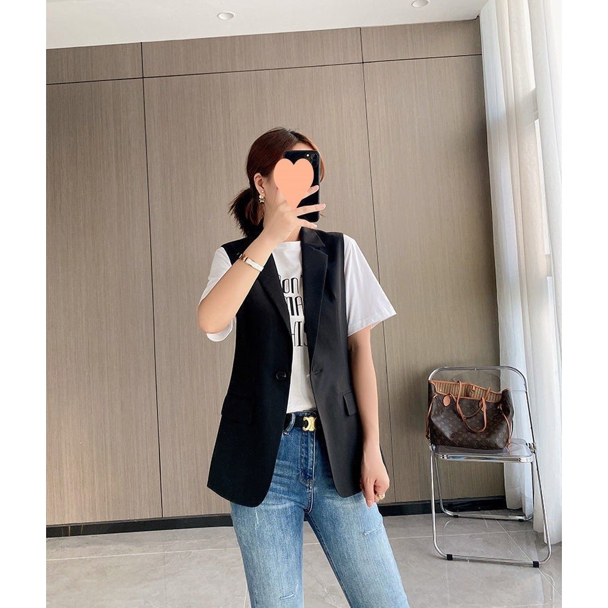 時尚西裝馬甲背心外套-A0171-細節圖2