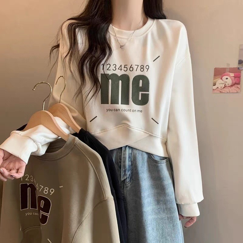 美式復古印花圓領上衣潮-	A0606-細節圖7