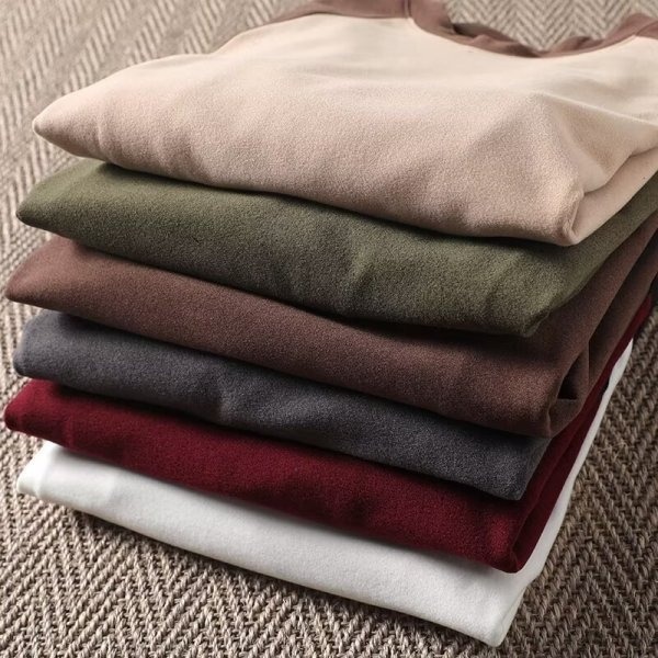 男士撞色德絨圓領保暖上衣-A0776-細節圖4