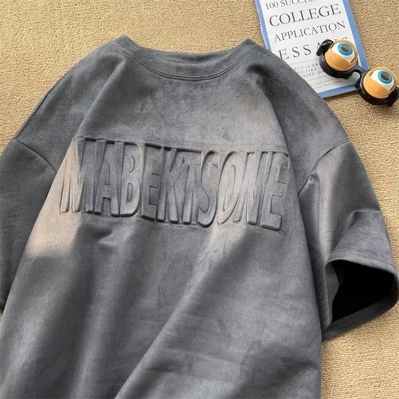 男款帥氣鋼印寬鬆上衣-A1818-規格圖7