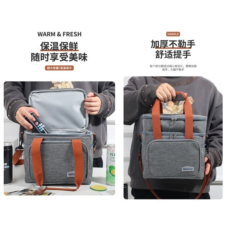 出口日本加厚雙層防水保溫包-H0008-細節圖2