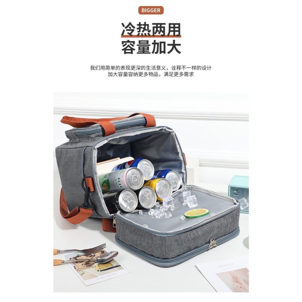 出口日本加厚雙層防水保溫包-H0008-細節圖9