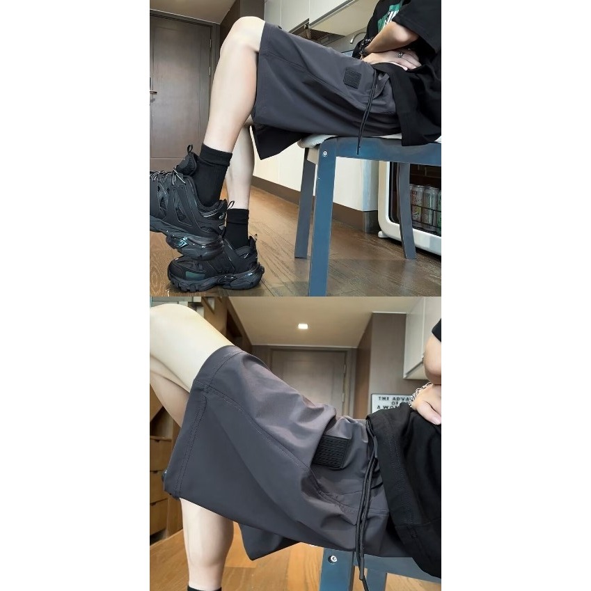 男士高質量小牛津五分褲-H0010-細節圖7