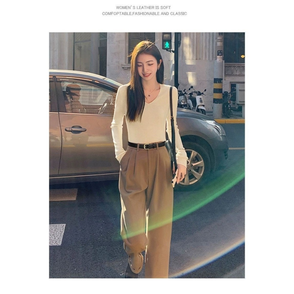 女款仿真皮簡約腰帶-H0017-細節圖2