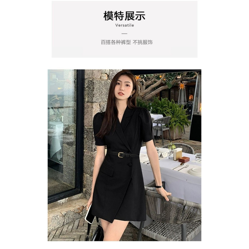 女款仿真皮簡約腰帶-H0017-細節圖5