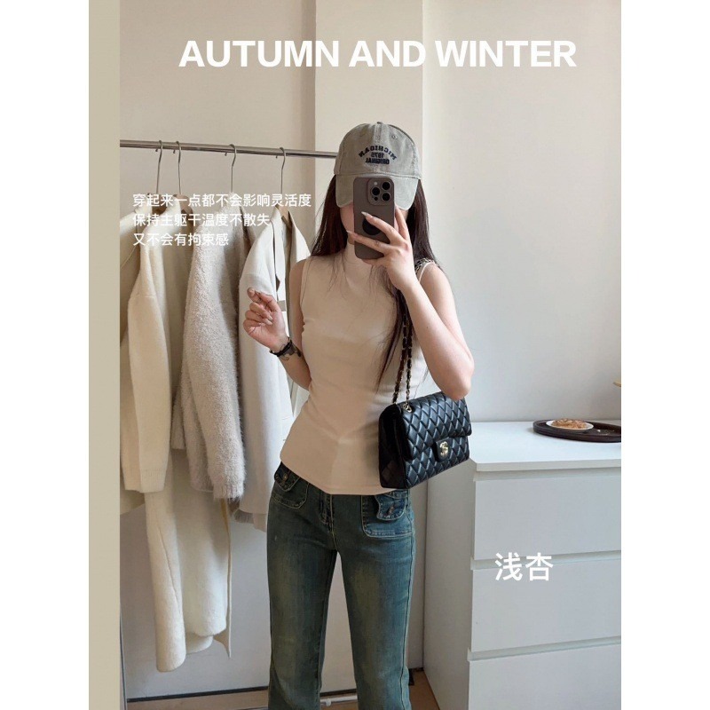 東大門保暖無袖背心-H0034-細節圖2