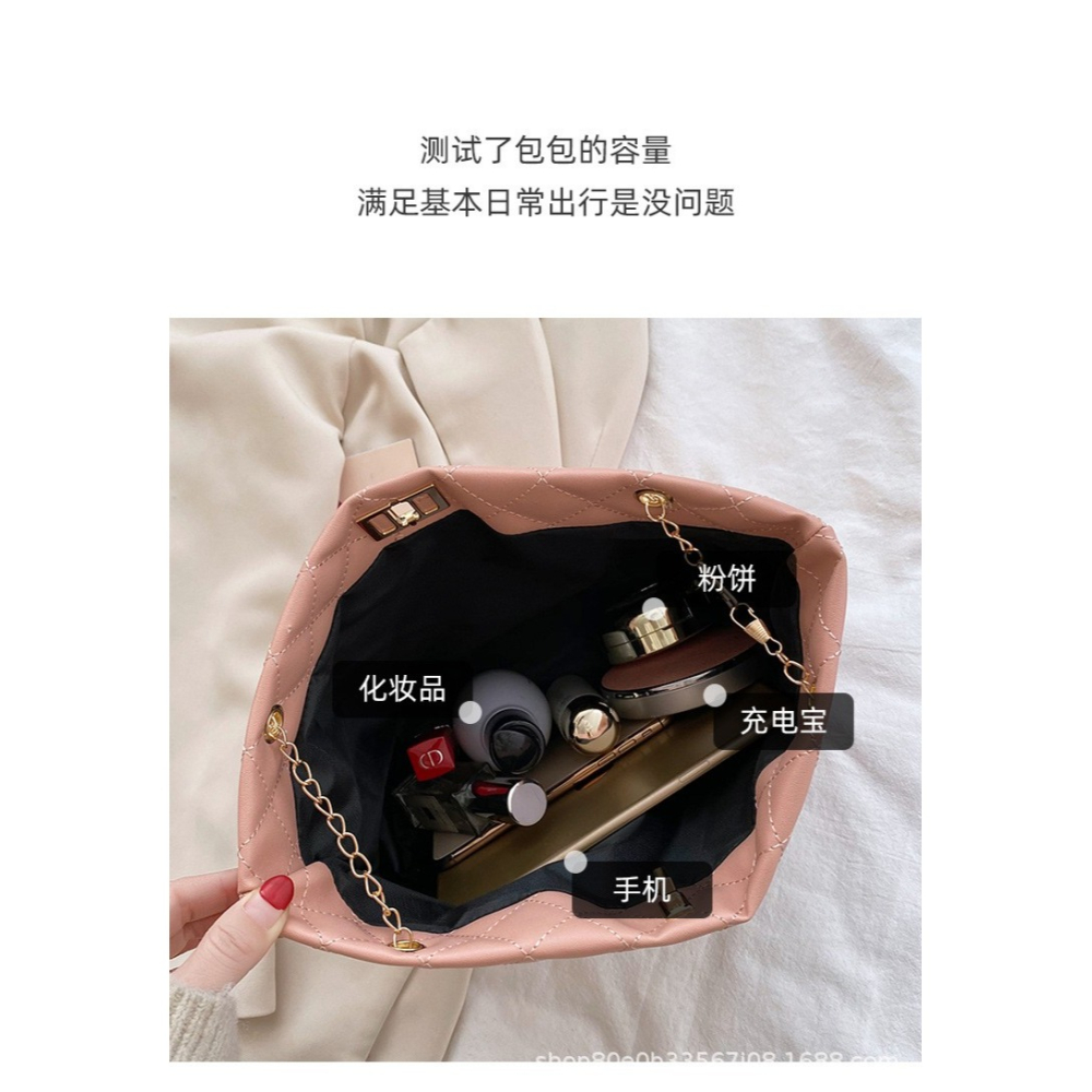 韓版女士單肩斜背包-D0206-細節圖5