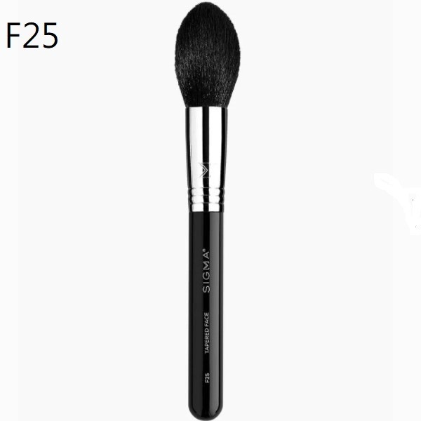 【愛來客】☆美國Sigma官方授權經銷商☆ F25 - TAPERED FACE專業化妝刷蜜粉腮紅高光尖頭刷-細節圖2