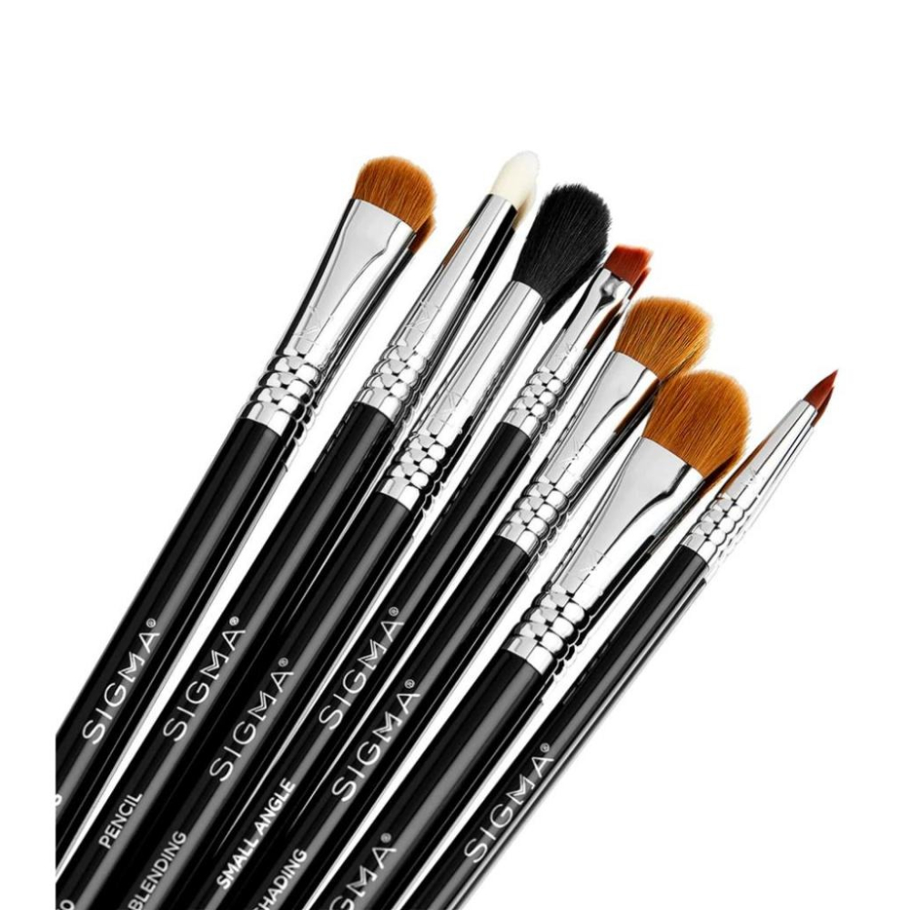 【愛來客】☆美國Sigma官方授權經銷商☆Sigma BASIC EYES KIT 基礎眼部刷具7件組-細節圖2