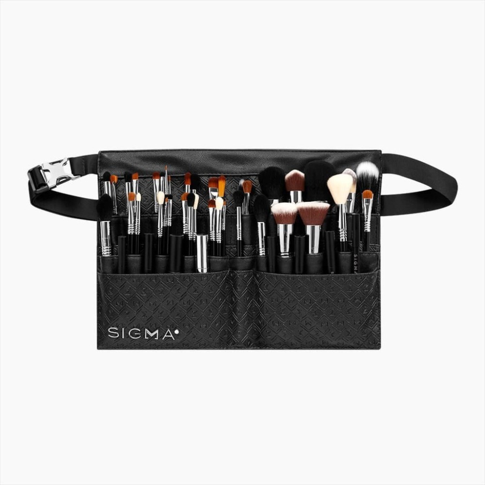 【愛來客】☆美國Sigma官方授權經銷商☆ PRO ARTIST BRUSH BELT化妝包 收納包  黑色化妝刷腰包-細節圖2