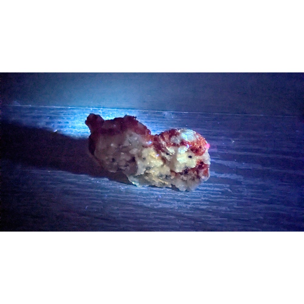 摩洛哥 釩鉛礦共生重晶石 扇形結晶 礦物標本 收藏件-細節圖2