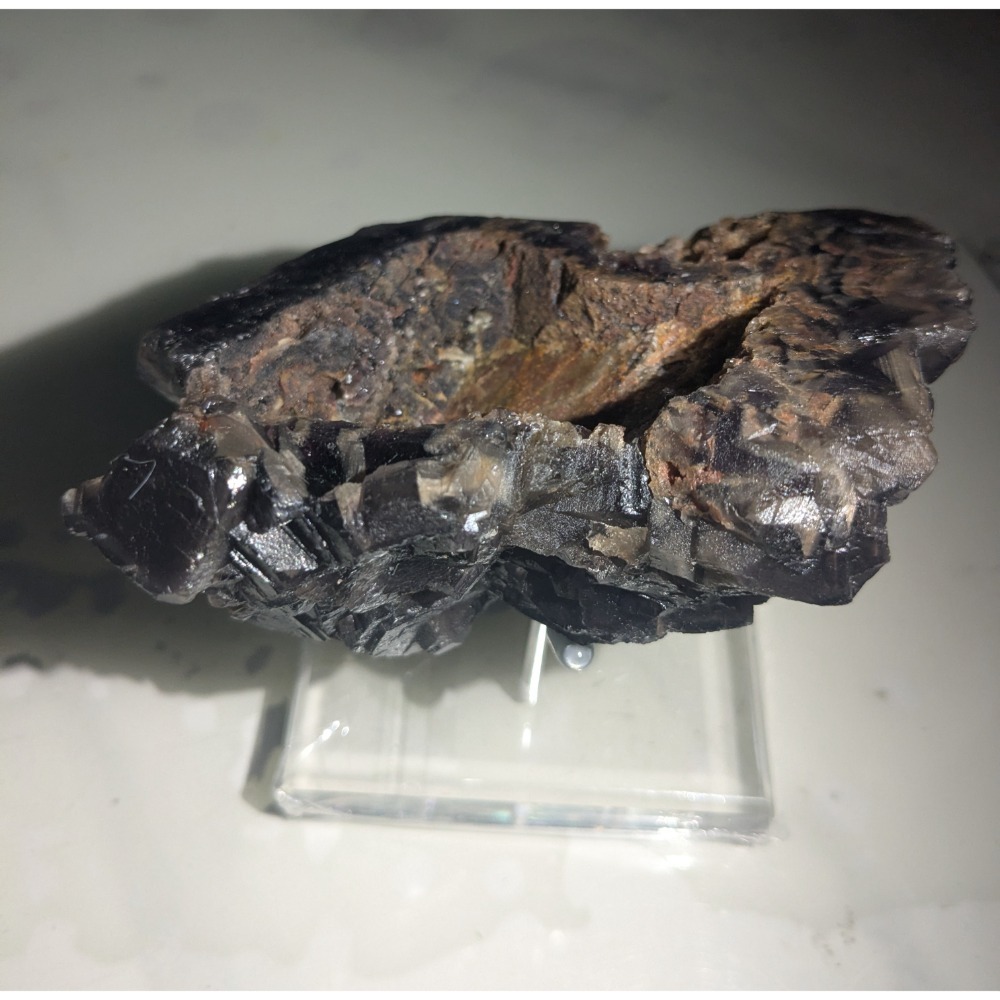 巴基斯坦 黑玫瑰螢石 原礦標本｜UV 強烈螢光｜收藏級結晶-細節圖10