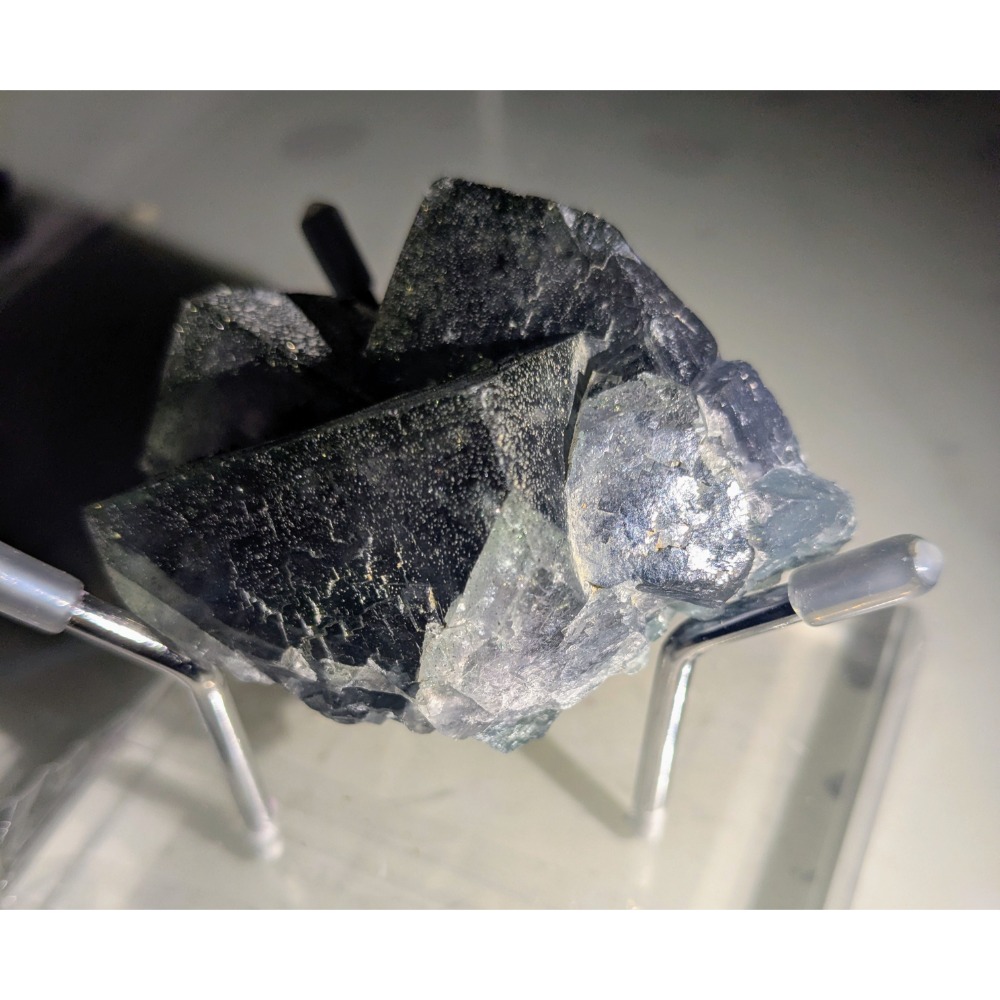 尼日利亞 日光瑩石 Fluorite / 日光感 彩螢光 礦物 標本-細節圖4