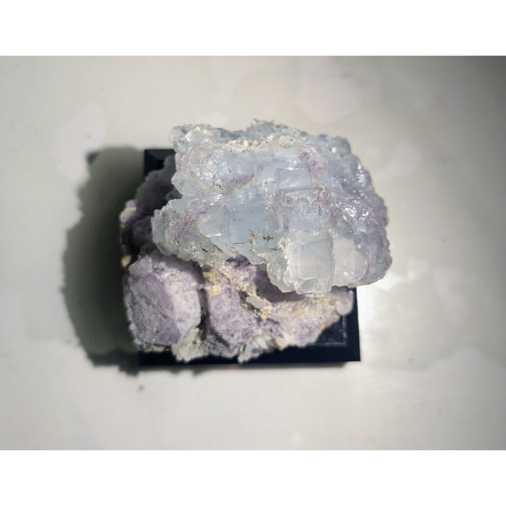 Fluorite 螢石 礦石｜湖南瑤崗仙 原礦標本 帶立方體晶洞-細節圖6