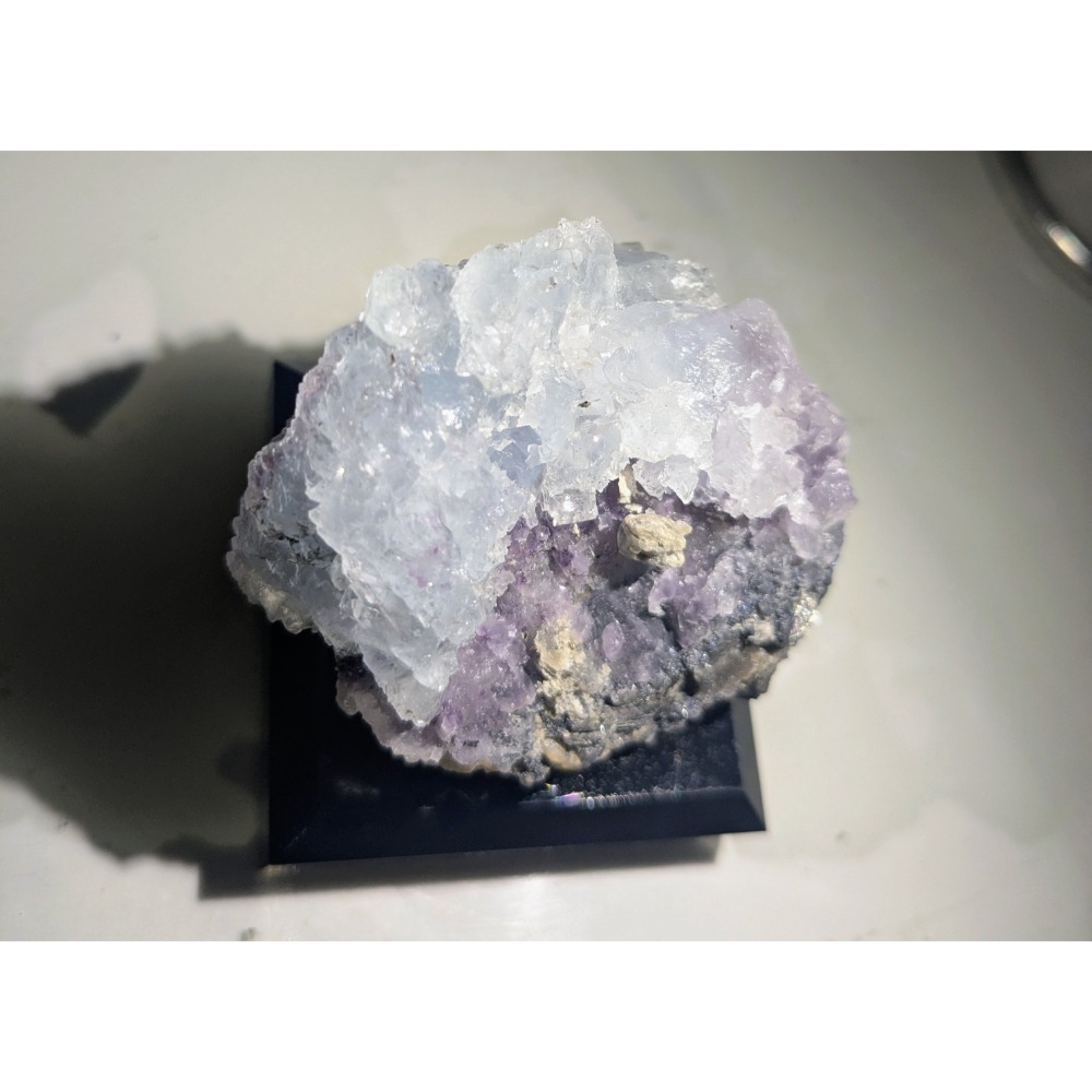 Fluorite 螢石 礦石｜湖南瑤崗仙 原礦標本 帶立方體晶洞-細節圖9