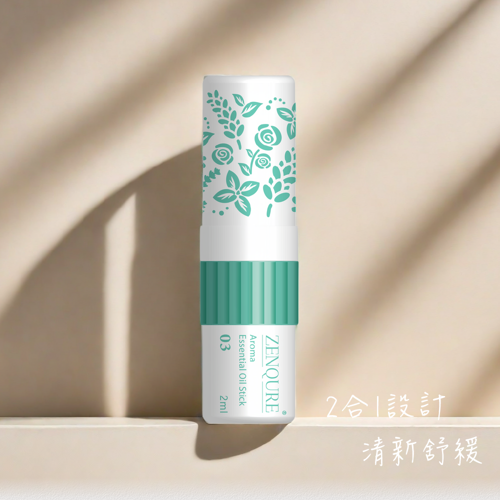 【正光直營】ZENQURE 正光滾珠精油棒3號 清新馥郁  二合一精油棒 鼻吸+滾珠-細節圖2