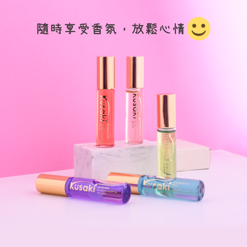 【正光直營】KUSAKI正光精油滾珠瓶 玫瑰 薰衣草 薄荷 荷花 香茅-細節圖3